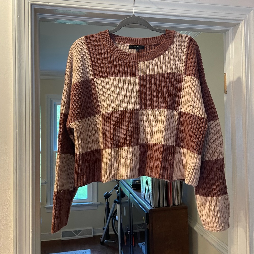 Checkered Sweater